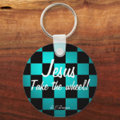 Jezus neemt de Sleutelhanger van het Wiel (Voorkant)