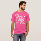 Jezus neemt het roer over van het geloof Christeli T-shirt (Voorkant volledig)