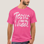 Jezus neemt het roer over van het geloof Christeli T-shirt (Voorkant)
