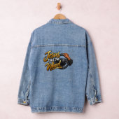 Jezus neemt het stuur denim jacket (Hangar)