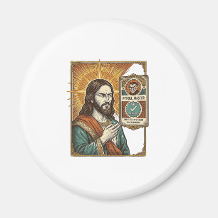 Jezus Nep Verifieerde Vinkje Schandaal Troll Socia Magneet