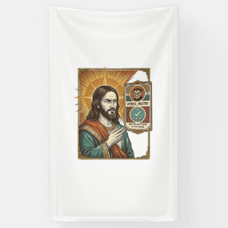 Jezus Nep Verifieerde Vinkje Schandaal Troll Socia Spandoek