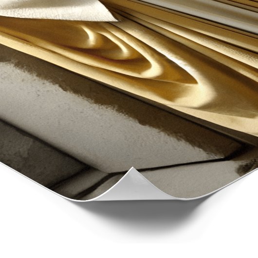 Jezus nodigt uit bij de Antiek deur Poster (Hoek)