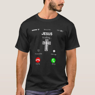 Jezus noemt Christelijk cadeau voor smartphone T-shirt