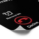 Jezus noemt Christelijk geloof Poster (Hoek)