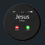 Jezus noemt Christelijk Magneet<br><div class="desc">Jezus roept het Christelijke T-shirt van de Kerk van het T-Shirt Deel je hoop en geloof in Jezus Christus door dit perfecte Shirt van het Christelijke Theme met geloof te dragen en draag het trots en show iedereen die je in jesus gelooft en iedereen moet weten dat je in jezus...</div>