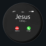 Jezus noemt Christelijk Magneet<br><div class="desc">Jezus roept het Christelijke T-shirt van de Kerk van het T-Shirt Deel je hoop en geloof in Jezus Christus door dit perfecte Shirt van het Christelijke Theme met geloof te dragen en draag het trots en show iedereen die je in jesus gelooft en iedereen moet weten dat je in jezus...</div>