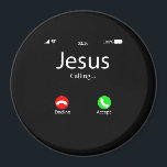 Jezus noemt Christelijk Magneet<br><div class="desc">Jezus roept het Christelijke T-shirt van de Kerk van het T-Shirt Deel je hoop en geloof in Jezus Christus door dit perfecte Shirt van het Christelijke Theme met geloof te dragen en draag het trots en show iedereen die je in jesus gelooft en iedereen moet weten dat je in jezus...</div>