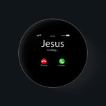 Jezus noemt Christelijk Ronde Button 3,2 Cm<br><div class="desc">Jezus roept het Christelijke T-shirt van de Kerk van het T-Shirt Deel je hoop en geloof in Jezus Christus door dit perfecte Shirt van het Christelijke Theme met geloof te dragen en draag het trots en show iedereen die je in jesus gelooft en iedereen moet weten dat je in jezus...</div>