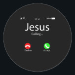 Jezus noemt Christelijk Ronde Sticker<br><div class="desc">Jezus roept het Christelijke T-shirt van de Kerk van het T-Shirt Deel je hoop en geloof in Jezus Christus door dit perfecte Shirt van het Christelijke Theme met geloof te dragen en draag het trots en show iedereen die je in jesus gelooft en iedereen moet weten dat je in jezus...</div>