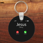 Jezus noemt Christelijk Sleutelhanger (Voorkant)