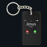 Jezus noemt Christelijk Sleutelhanger<br><div class="desc">Jezus roept het Christelijke T-shirt van de Kerk van het T-Shirt Deel je hoop en geloof in Jezus Christus door dit perfecte Shirt van het Christelijke Theme met geloof te dragen en draag het trots en show iedereen die je in jesus gelooft en iedereen moet weten dat je in jezus...</div>