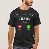 Jezus noemt Christelijk T-shirt (Voorkant)