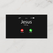Jezus noemt Christelijk Visitekaartje (Voorkant)
