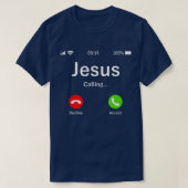 Jezus noemt Christelijke TShirt (Design voorkant)