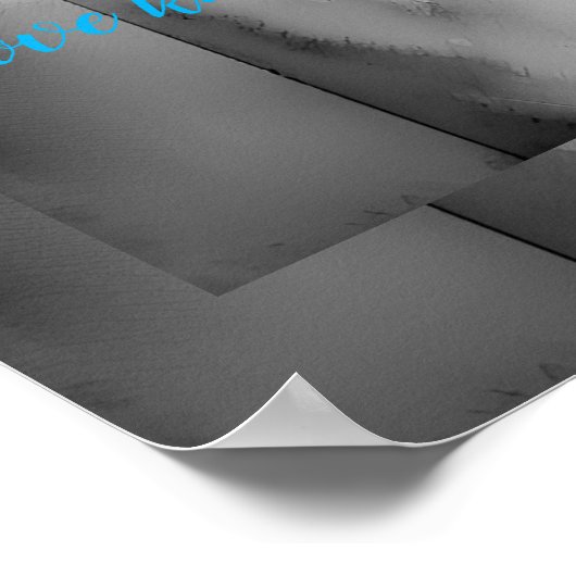 Jezus' offer aan het kruis poster (Hoek)