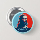 Jezus OMG, knop Ronde Button 5,7 Cm (Voorkant /achterkant)