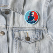 Jezus OMG, knop Ronde Button 5,7 Cm (In situ)