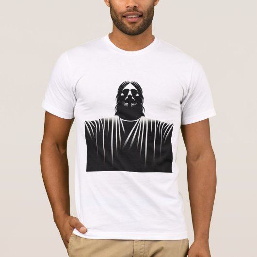 Jezus omhelzen t-shirt (Voorkant)