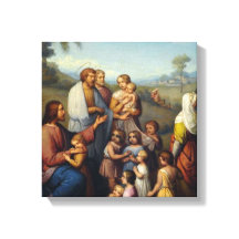 Jezus onder de kinderen Religieus