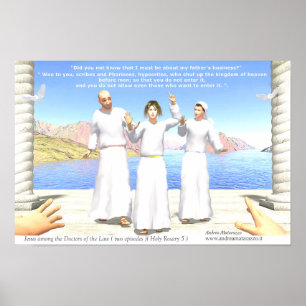 Jezus onder de wetgeleerden (twee afleveringen) poster