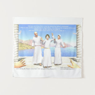 Jezus onder de wetgeleerden (twee afleveringen) wandkleed