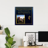 Jezus onderricht poster (Thuiskantoor)