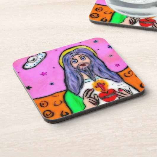 Jezus Onderzetters (Linkerzijde)