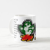 Jezus onmogelijk koffiemok (Voorkant links)