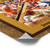 Jezus ontmoet zijn moederstation 4 Poster (Hoek)