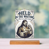 Jezus Onvruchtbaarheid Poging Om Te Concipiëren Aa Acryl Bord (Neutraal)