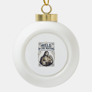 Jezus Onvruchtbaarheid Poging Om Te Concipiëren Aa Keramische Bal Ornament