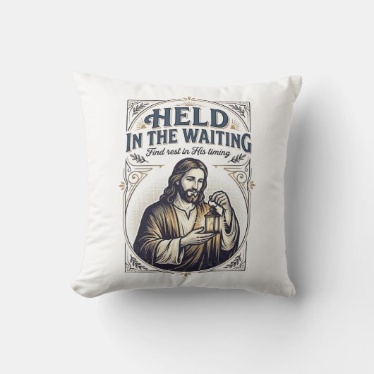 Jezus Onvruchtbaarheid Poging Om Te Concipiëren Aa Kussen (Voorkant)
