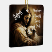 Jezus, onze Redder Keramisch Ornament (Rechts)