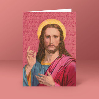 Jezus, onze Verlosser, heeft de Kaart gevouwen