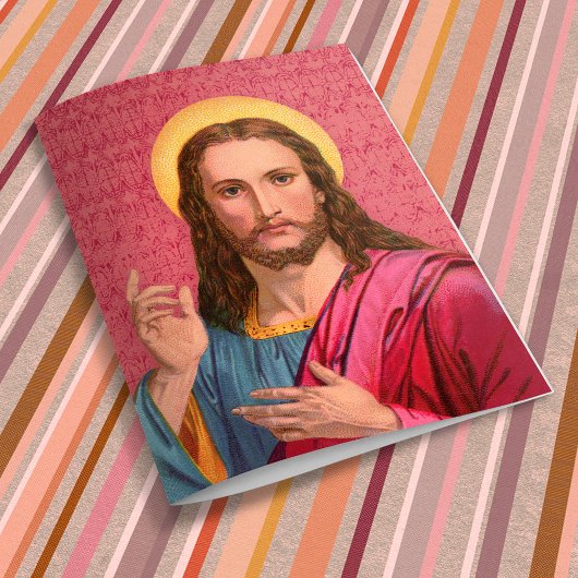 Jezus, onze Verlosser, heeft de Kaart gevouwen