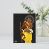 Jezus op de schouders van Joseph Briefkaart (Staand voorkant)