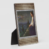 Jezus op een berg fotoplaat (Zijkant)