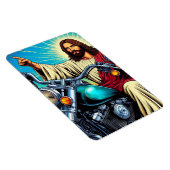 Jezus op een fietsmagneet! magneet (Rechterzijde)