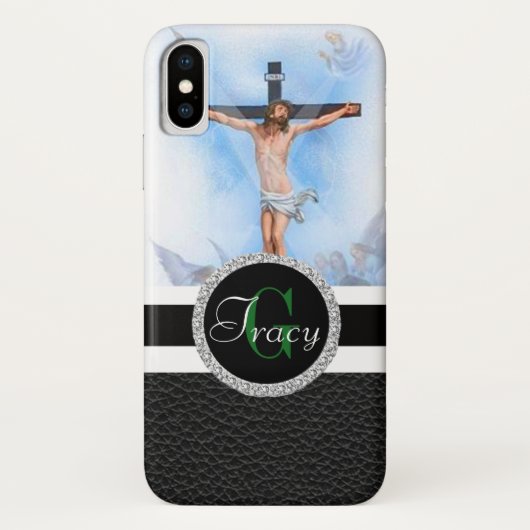 Jezus op het kruis Case-Mate iPhone case (Achterkant)