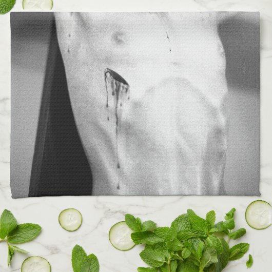 Jezus op het kruis theedoek (Gevouwen)