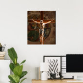 Jezus op het poster (Thuiskantoor)