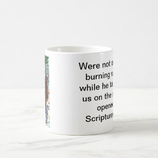 Jezus op weg naar Emmaus Koffiemok