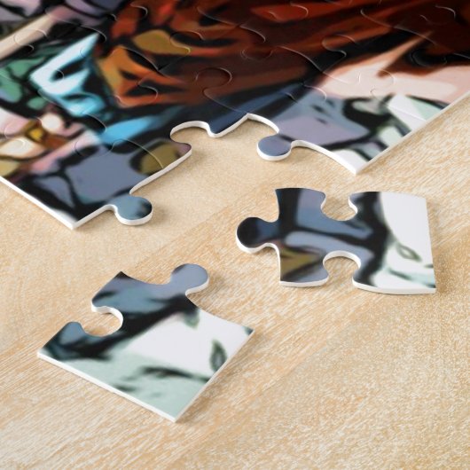 Jezus op weg naar Emmaus Legpuzzel (Zijkant)