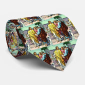 Jezus op weg naar Emmaus Stropdas (Opgerold)