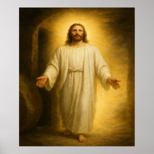 Jezus opgewekt uit het Tomb™ LDS Art Poster