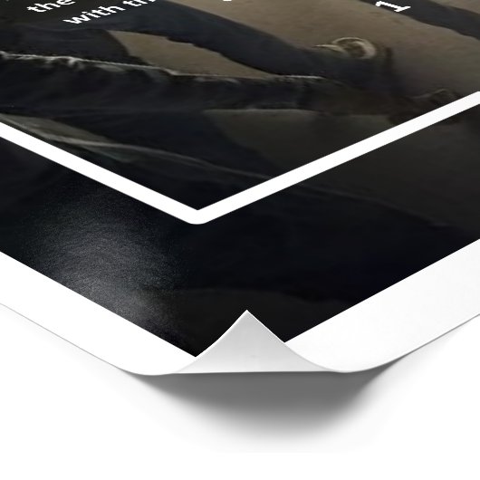 Jezus - Opname rendez-vous 1 Perfect Poster (Hoek)