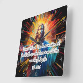 Jezus: Opstanding, leven, gelovigen leven Vierkante Klok (Hoek)