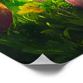 Jezus opstanding Pasen Poster (Hoek)