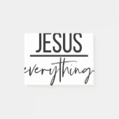Jezus over alles post-it® notes (Voorkant)